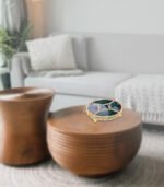 Diviniti 24K Gold Plated Dry Fruits Bowls Plates Ceramic Serving Tray for Stylish Storage Box, Home Decor Showpieces, Luxurious Gift - Image 4